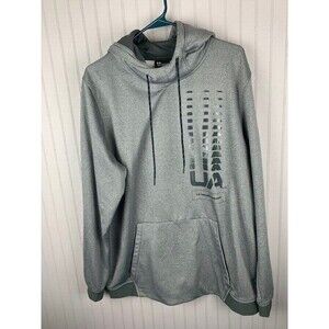 Under Armour Size XL Mens Hoodie Coldgear Gray